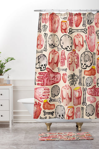 Francisco Fonseca my body Shower Curtain And Mat
