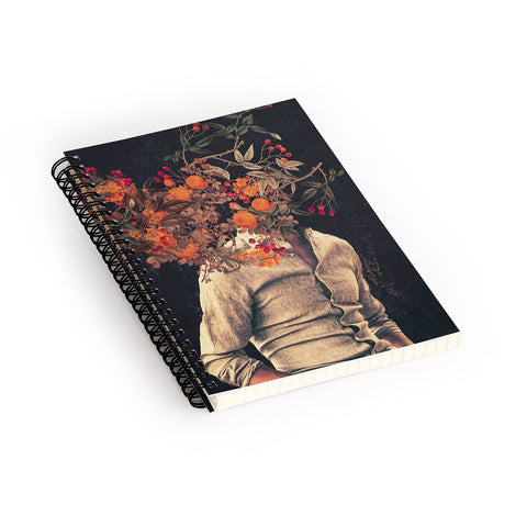 Frank Moth Roots by Frank Moth Spiral Notebook