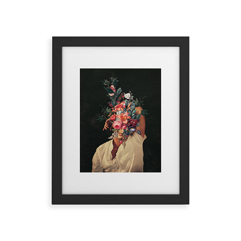 Frank Moth Roses Bloomed every time I Thought of You Framed Art Print
