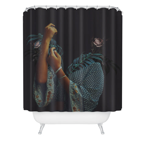 Frank Moth Seconds before Dawn Shower Curtain