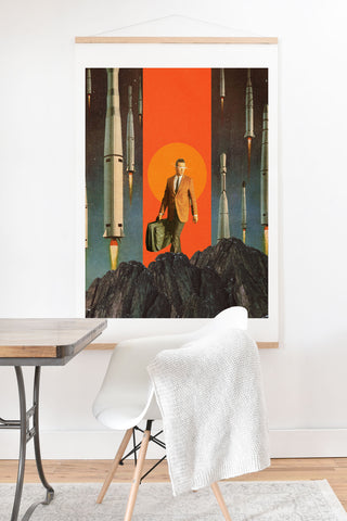 Frank Moth The Departure Art Print And Hanger