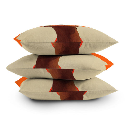 Frank Moth The Unexpected Throw Pillow