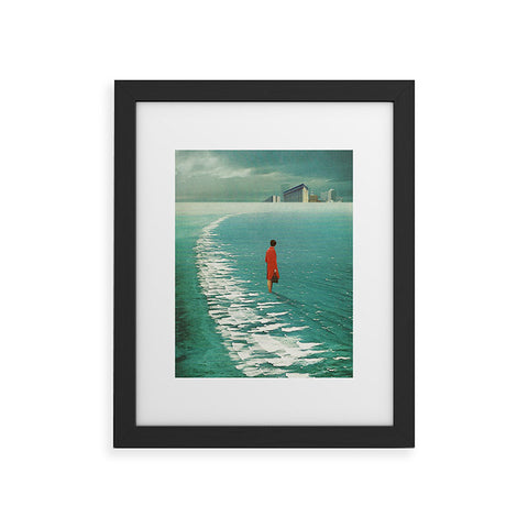 Frank Moth Waiting For The Cities To Fade Framed Art Print