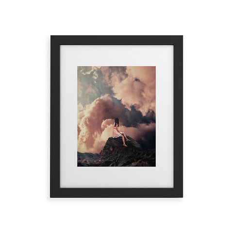 Frank Moth You Came From The Clouds Framed Art Print