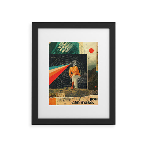 Frank Moth You Can make it Right Framed Art Print