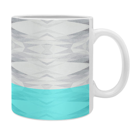 Gabi Lattice Aqua Coffee Mug