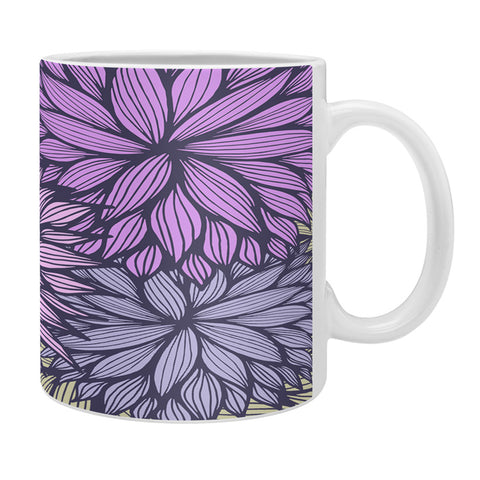 Gabi Purple Dahlia Coffee Mug