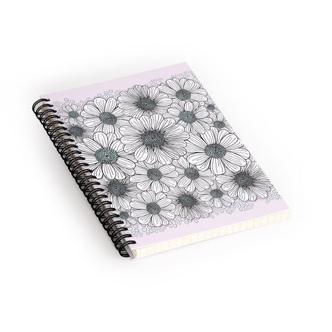 Gabi Wild and Free Pink Spiral Notebook