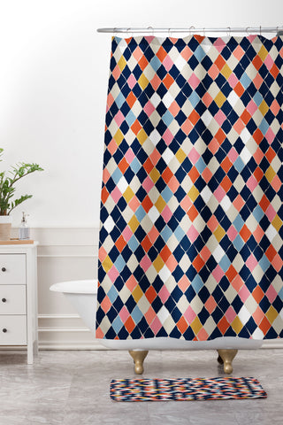 Gabriela Fuente Ander Shower Curtain And Mat