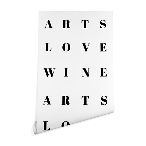 Gabriela Fuente Arts love wine Wallpaper