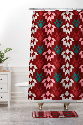 Gabriela Fuente Astranow Shower Curtain And Mat