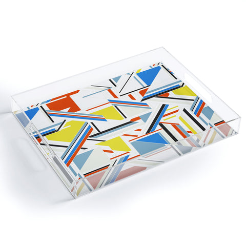 Gabriela Fuente Bauhaus puzzle Acrylic Tray