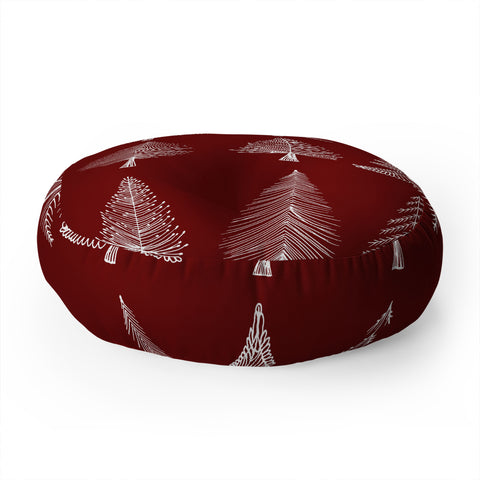 Gabriela Fuente Christmas Miracle Floor Pillow Round