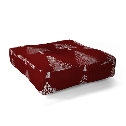 Gabriela Fuente Christmas Miracle Floor Pillow Square