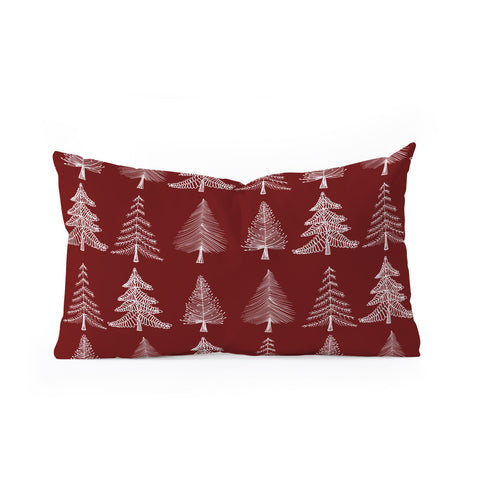 Gabriela Fuente Christmas Miracle Oblong Throw Pillow