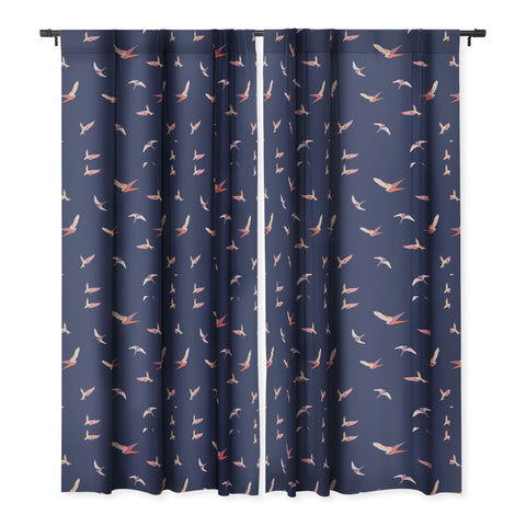 Gabriela Fuente Fly with me Blackout Window Curtain
