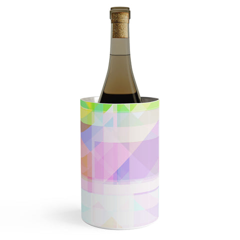 Gabriela Fuente geometric splash Wine Chiller