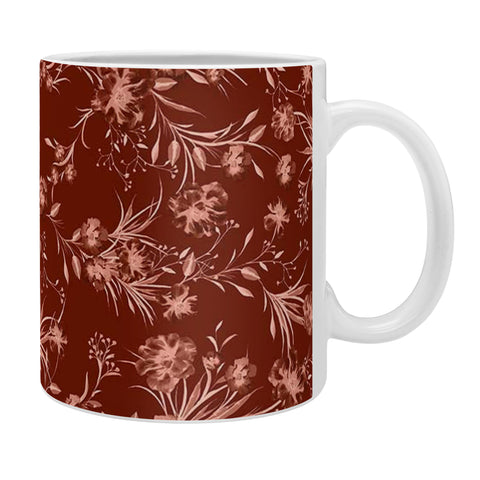 Gabriela Fuente Holiday floral Coffee Mug