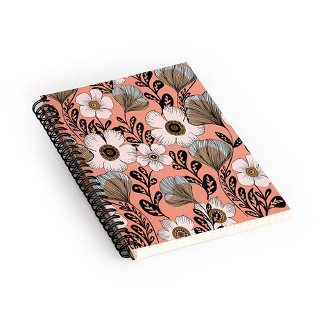 Gabriela Fuente Maxi Floral Spiral Notebook