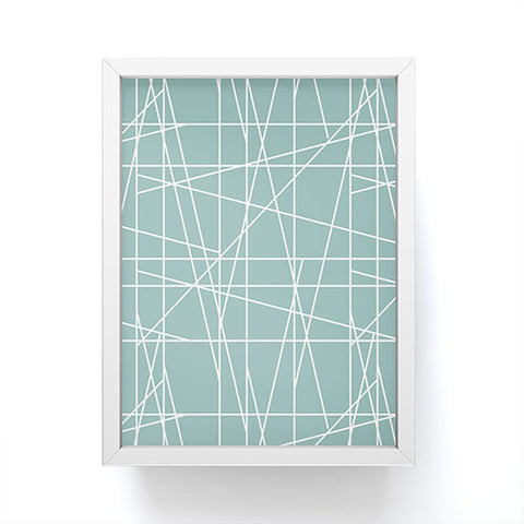 Gabriela Fuente Minimal Architecture Framed Mini Art Print
