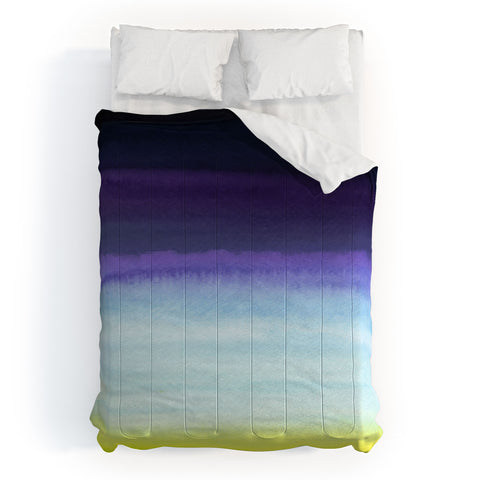 Gabriela Fuente ocean stripe Comforter