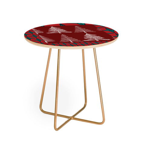 Gabriela Fuente Patchmas Round Side Table