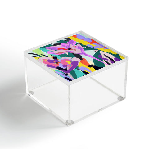 Gabriela Fuente Pink splash Acrylic Box