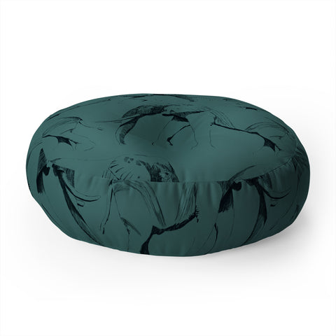 Gabriela Fuente The Elephant in the Room 2 Floor Pillow Round