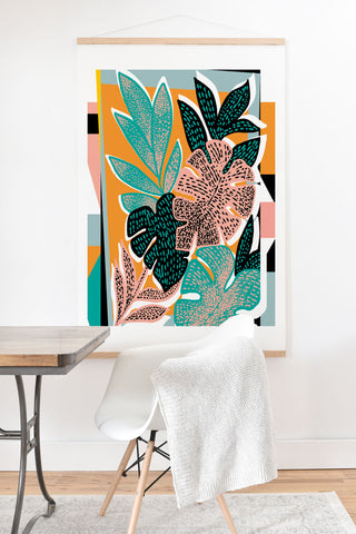 Gabriela Fuente Tropicanna Art Print And Hanger