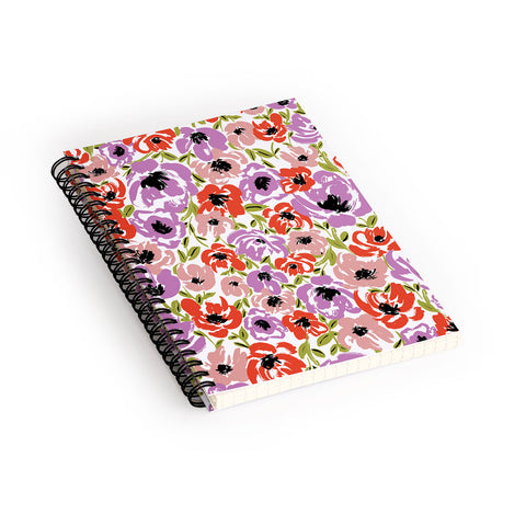 Gabriela Fuente Ultra Flora Spiral Notebook
