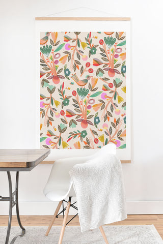 Gabriela Larios Birdsong Art Print And Hanger