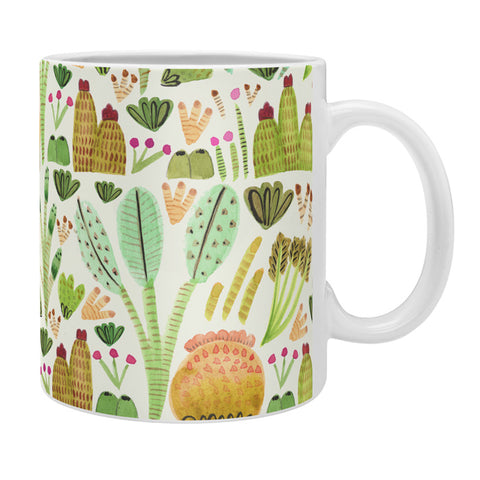 Gabriela Larios Cacti Garden Coffee Mug