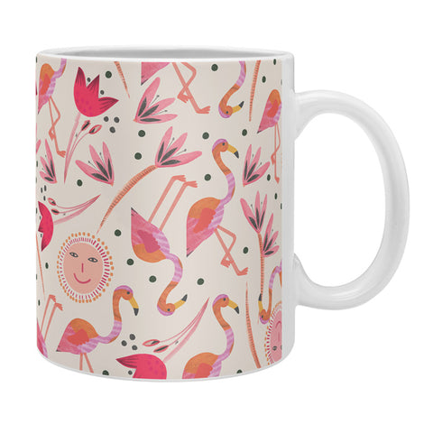 Gabriela Larios Flamingos Coffee Mug
