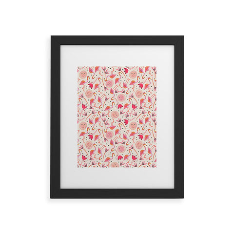 Gabriela Larios Flamingos Framed Art Print