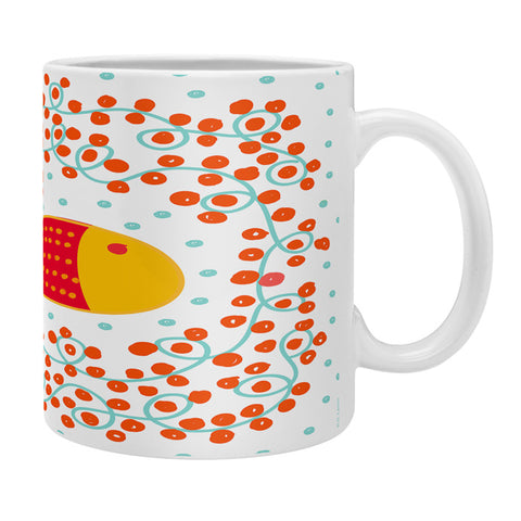 Gabriela Larios Ovopez Red Coffee Mug