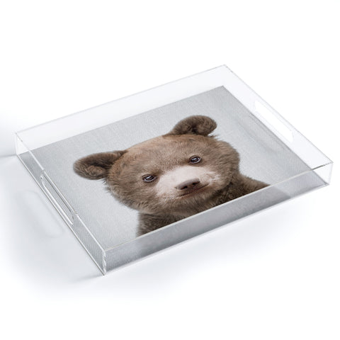 Gal Design Baby Bear Colorful Acrylic Tray