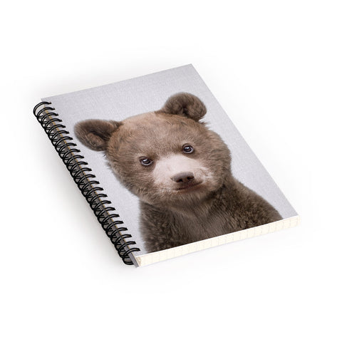 Gal Design Baby Bear Colorful Spiral Notebook