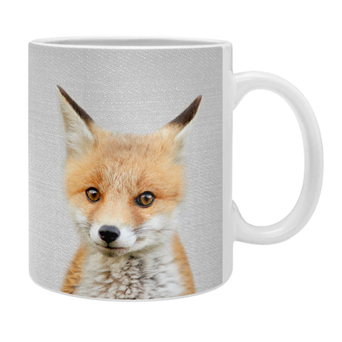 Gal Design Baby Fox Colorful Coffee Mug
