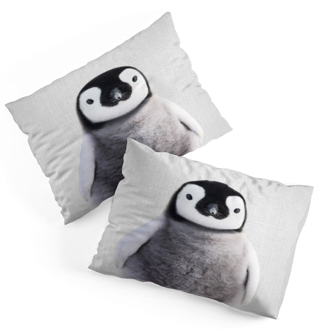 Gal Design Baby Penguin Colorful Pillow Shams