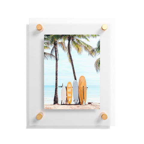 Gal Design Choose Your Surfboard Floating Acrylic Print