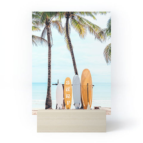 Gal Design Choose Your Surfboard Mini Art Print