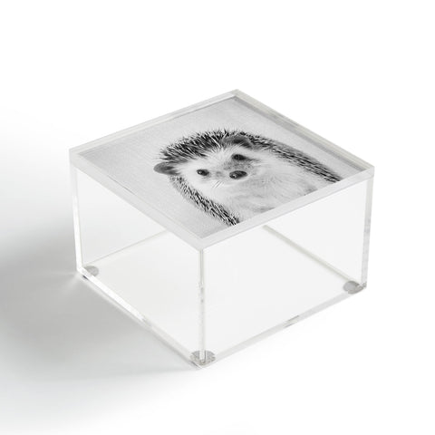 Gal Design Hedgehog Black White Acrylic Box