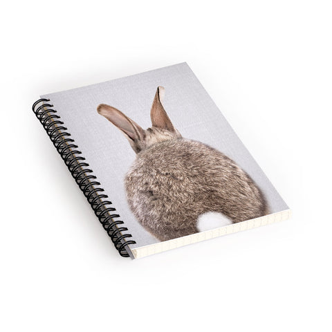 Gal Design Rabbit Tail Colorful Spiral Notebook
