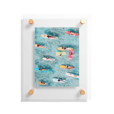 Gal Design Surf Sisters Floating Acrylic Print