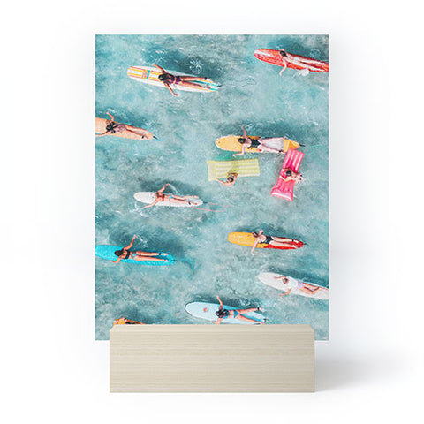 Gal Design Surf Sisters Mini Art Print
