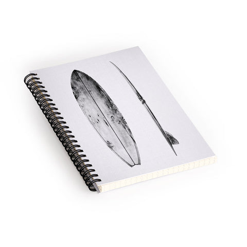 Gal Design Surfboard Spiral Notebook