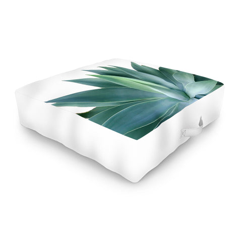 Gale Switzer Agave Blanco Outdoor Floor Cushion