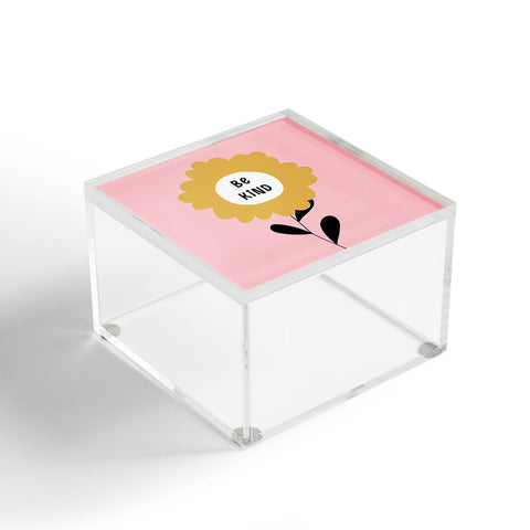 Gale Switzer Be Kind bloom Acrylic Box