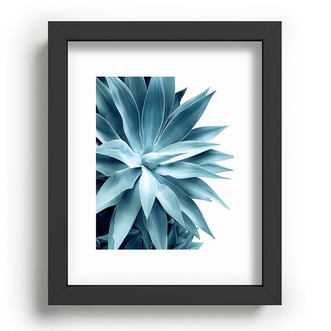 Gale Switzer Bursting into life teal Recessed Framing Rectangle