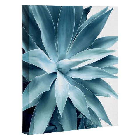 Gale Switzer Bursting into life teal Art Canvas